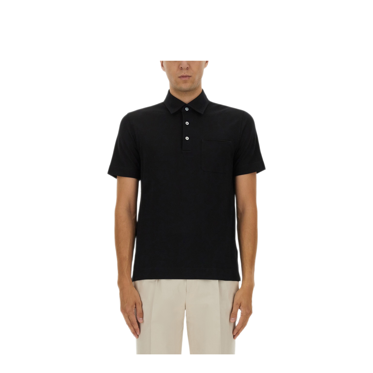 MAYFEYR - Zegna - Cotton Polo Shirt With Pocket - UG392A2G752K09