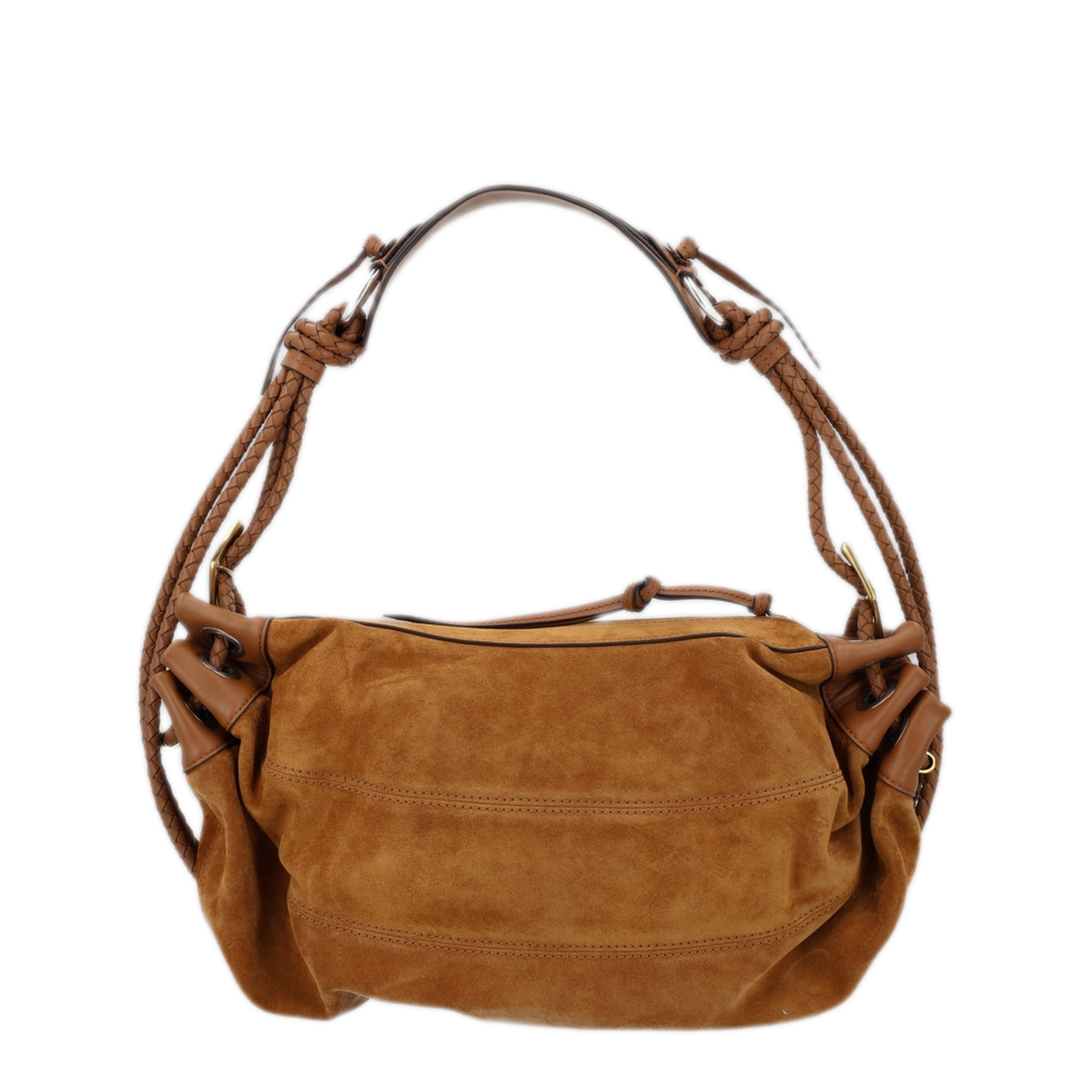 Calf Suede Leather Handbag