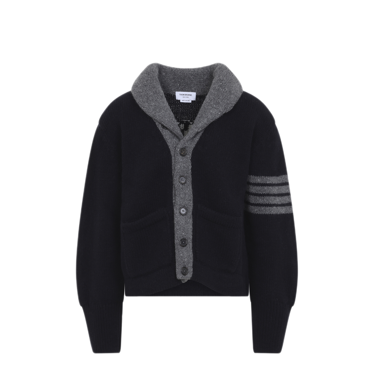 Jersey Collar Cardigan