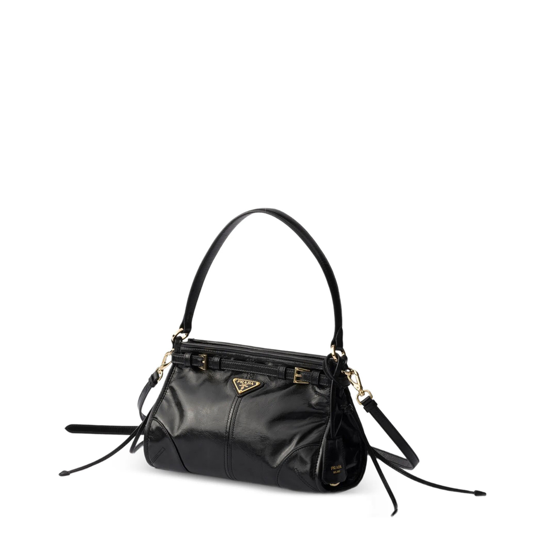 MAYFEYR - Prada - Bonnie Small Leather Bag - 1BC297VOOM2CYR