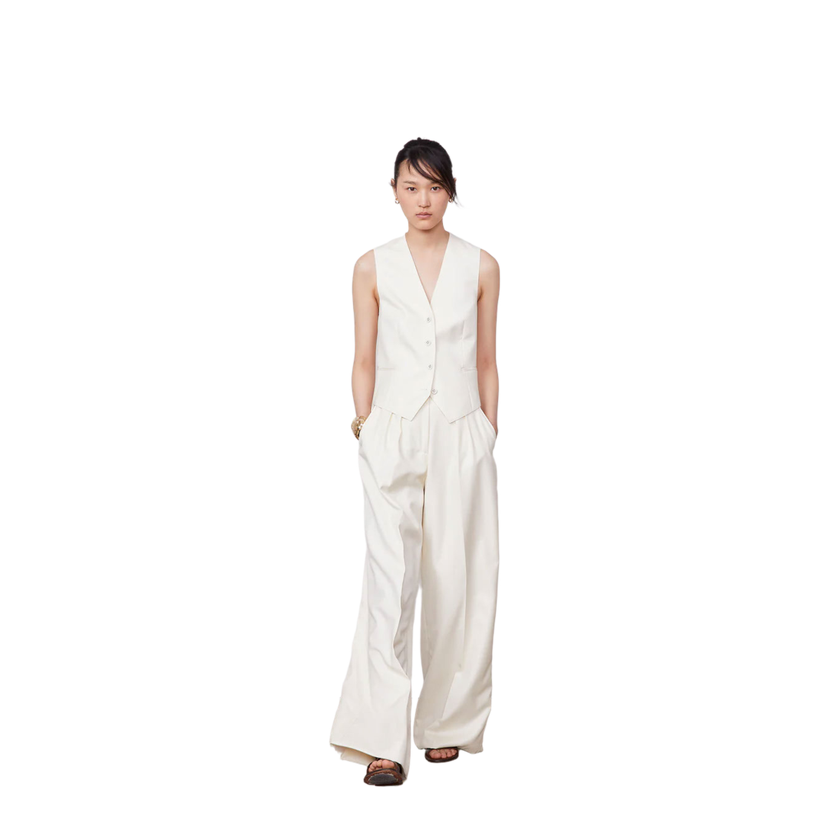 Trousers Beige