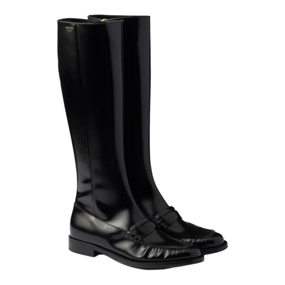MAYFEYR - Prada - Leather Loafers Boots - 1W201OFD020P39