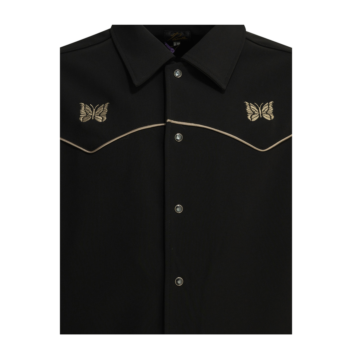 MAYFEYR - Needles - Piping Cowboy Overshirt Jacket - SX223CBLACK