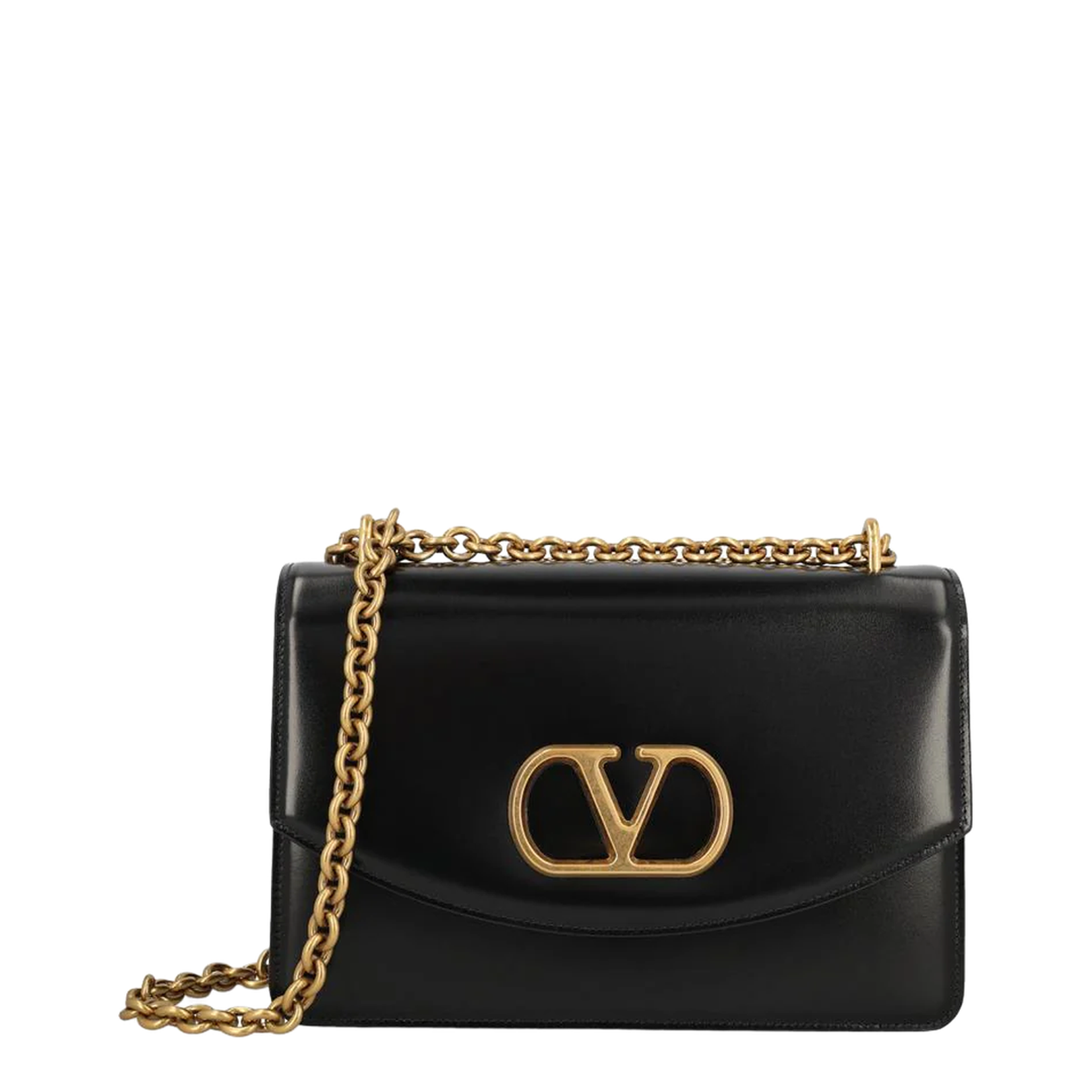 Calfskin Leather Shoulder Bag