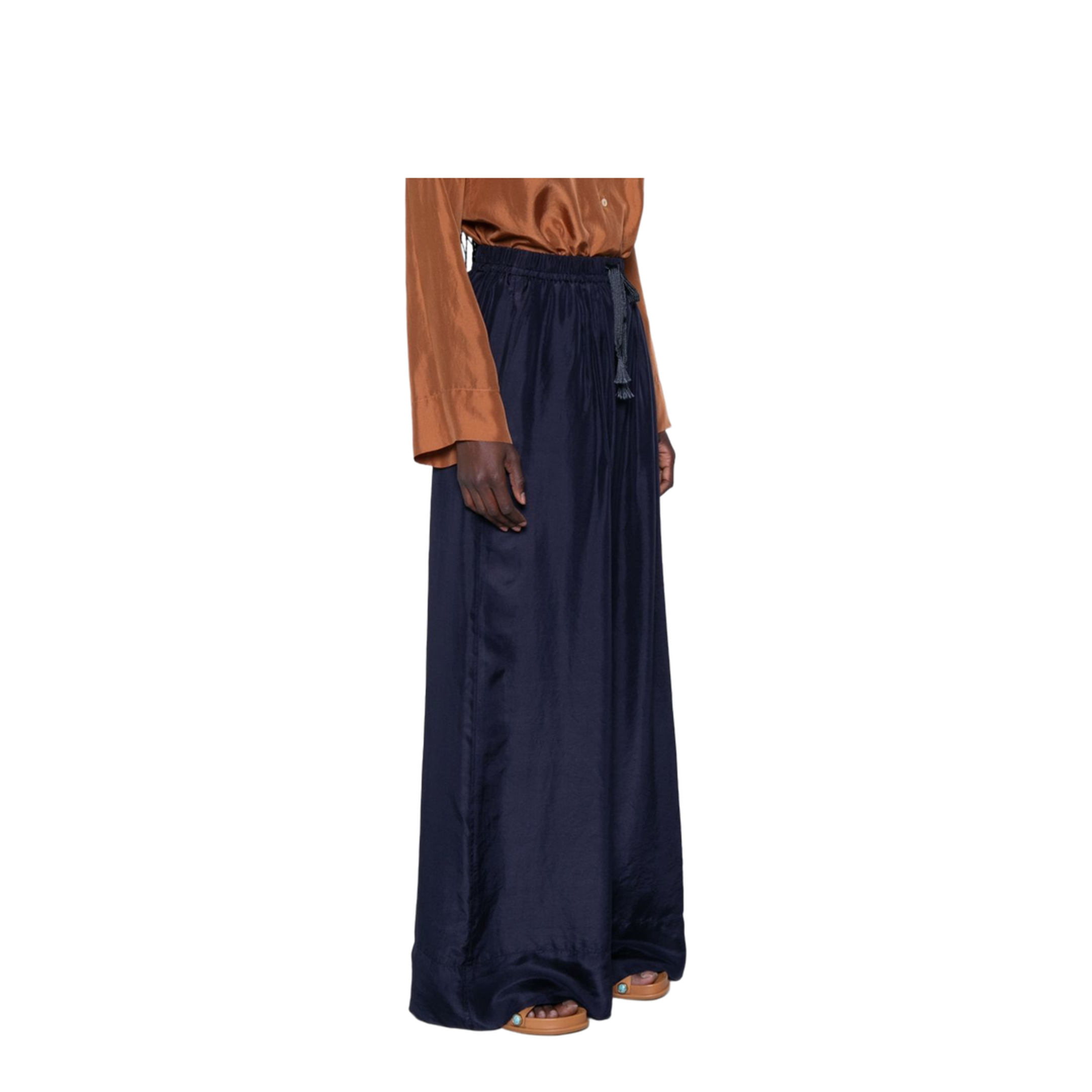 MAYFEYR - Forte Forte - Trousers - 14862MYPANTSMIDNIGHT