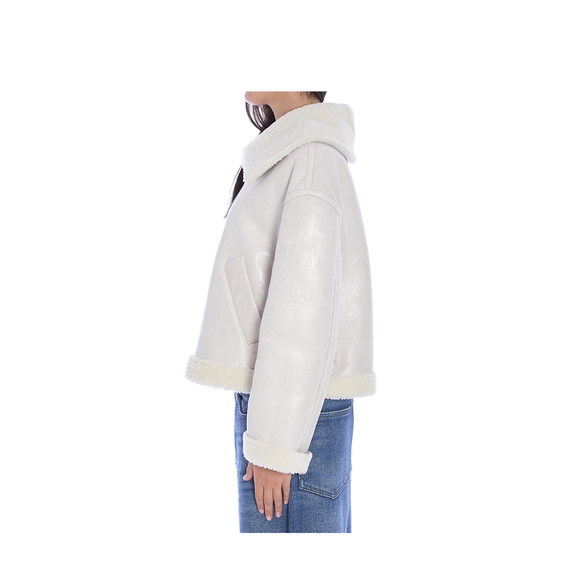 MAYFEYR - Salvatore Santoro - Ivory Shearling Jacket - 47055TRIXIVORY