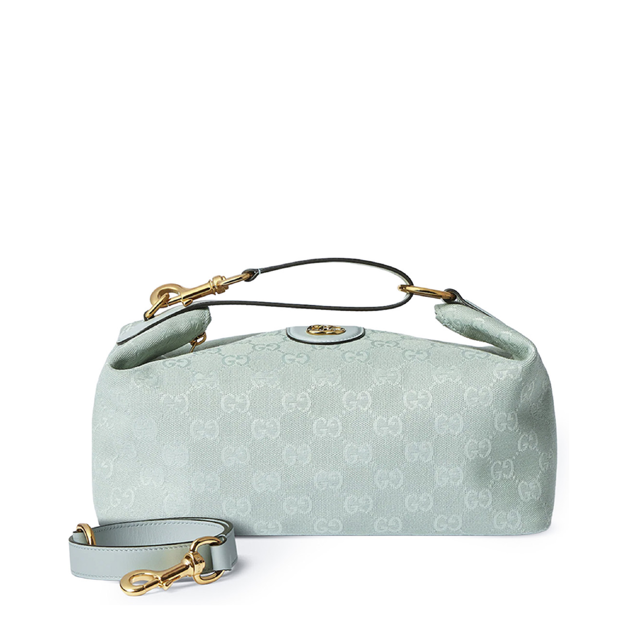 Vanity Medium Canvas Handbag - Blue