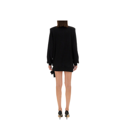 MAYFEYR - VERSACE JEANS COUTURE - Sweatshirt Dress With Logo - 77HAO972F0010899