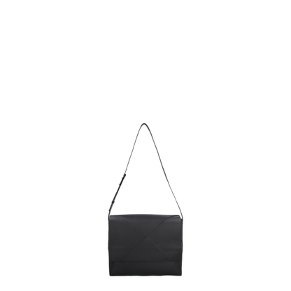 Leather Messenger Shoulder Bag