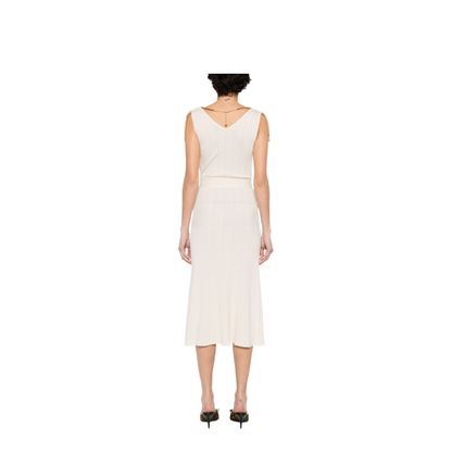 MAYFEYR - Elisabetta Franchi - Dresses White - AM18S61E2193