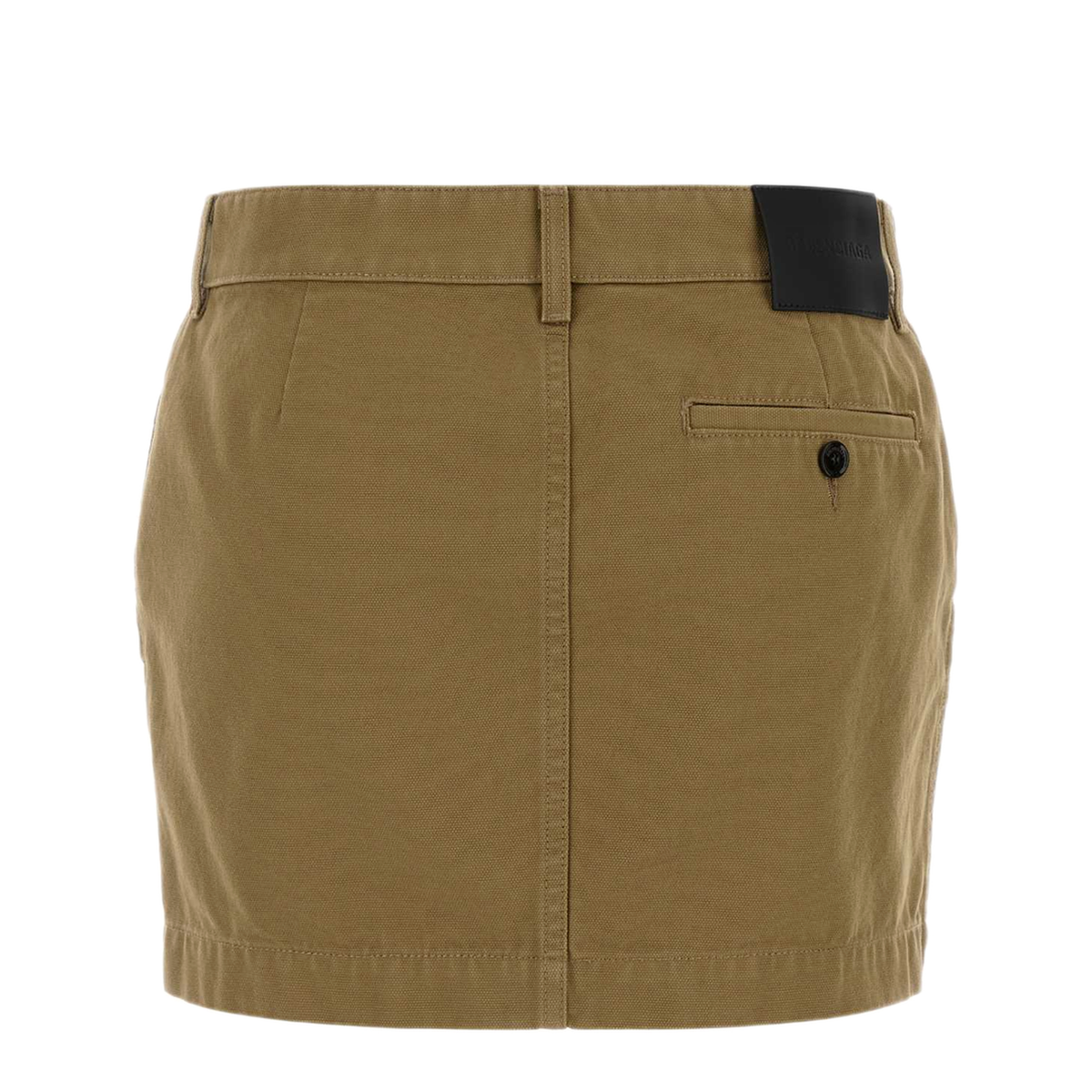 MAYFEYR - Balenciaga - Khaki Denim Mini Skirt - A002BKTRP159501