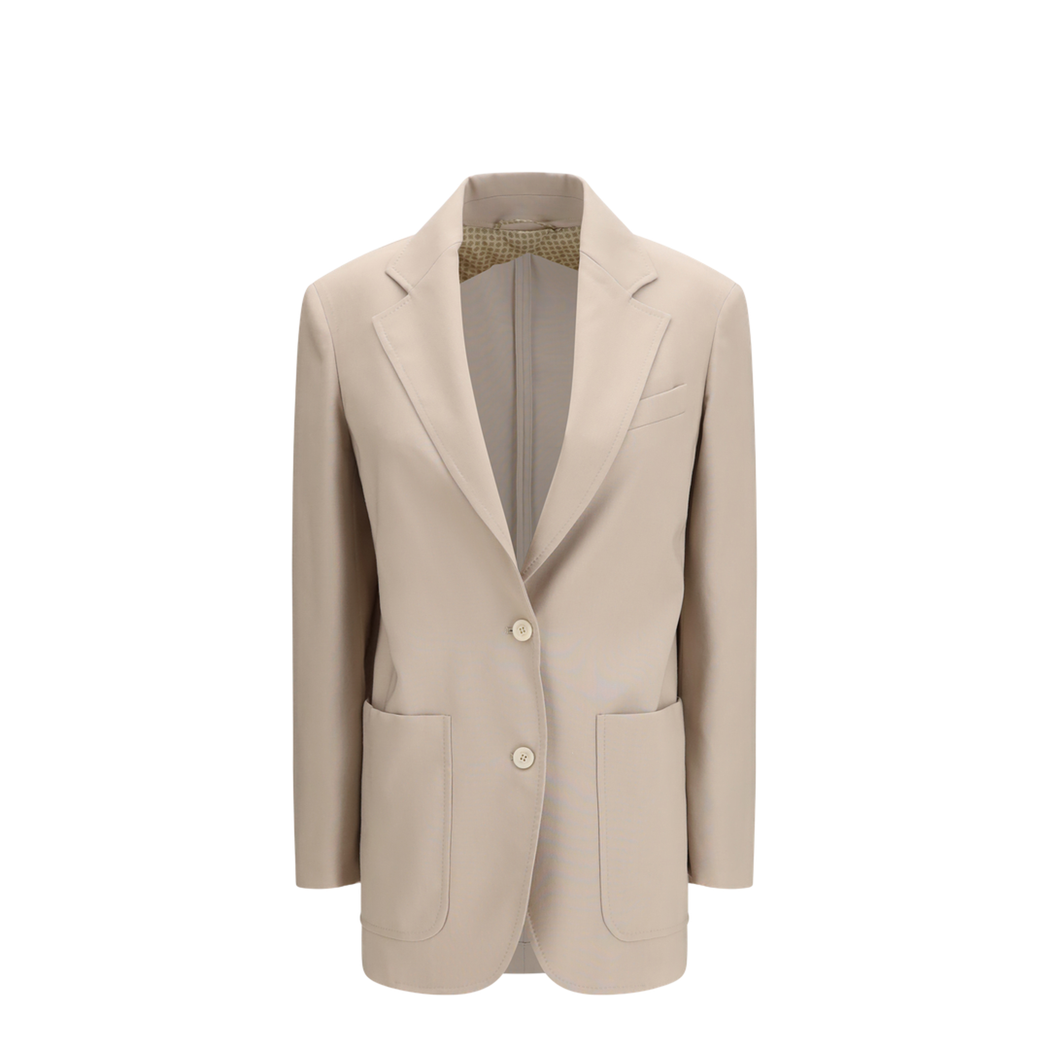 MAYFEYR - Max Mara - Single-Breasted Wool-Blend Blazer - 2611041011600