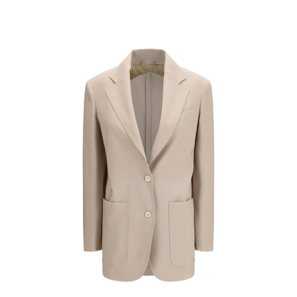 MAYFEYR - Max Mara - Single-Breasted Wool-Blend Blazer - 2611041011600