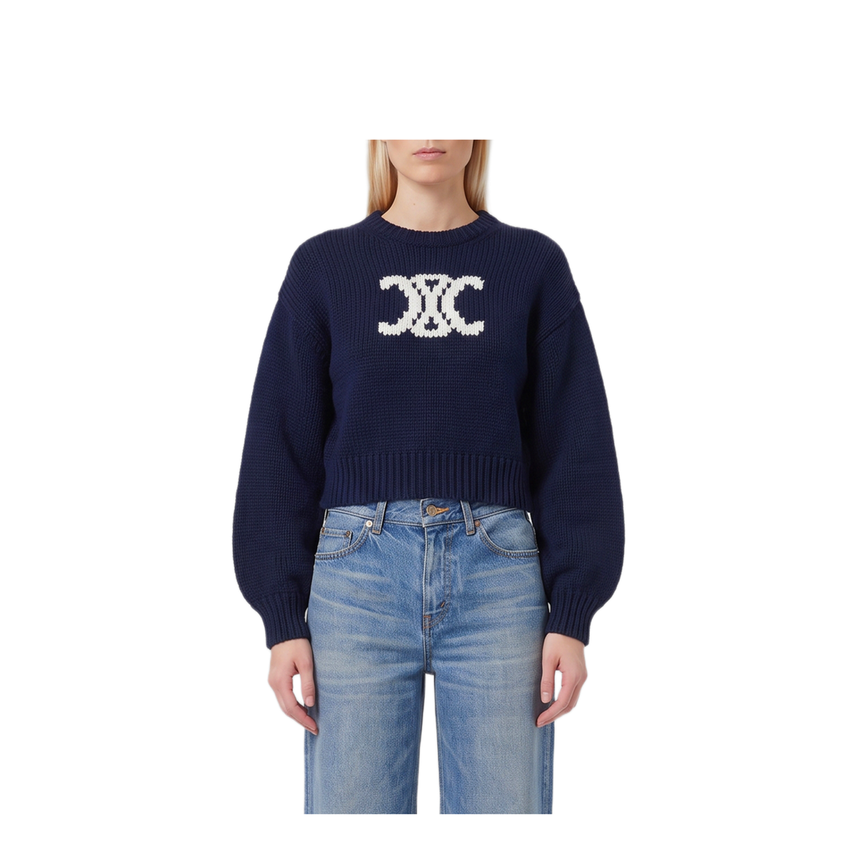MAYFEYR - Celine - Crew Neck Cotton Sweater - RY0ZX3T2707MW