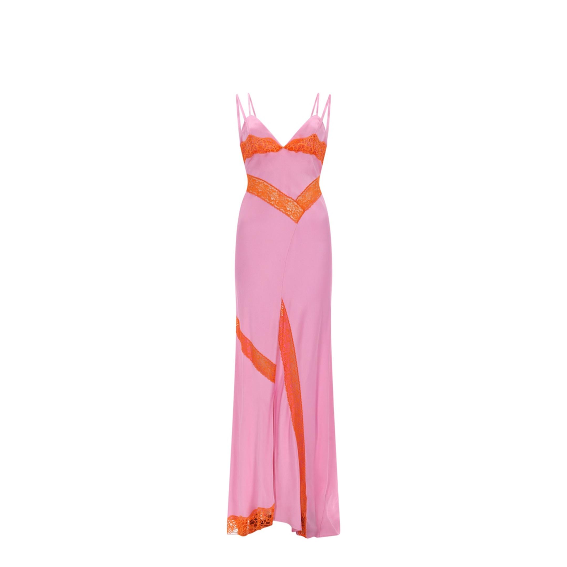 MAYFEYR - MSGM - Dress With Lace Details - 4041MDA1326710312