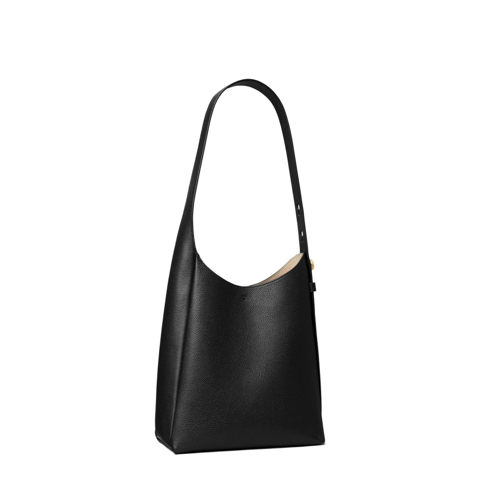 Romy Small Leather Hobo Bag