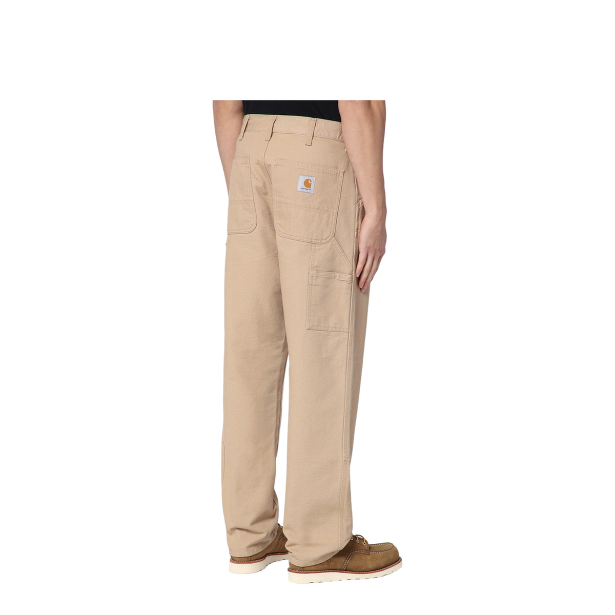 Dusty Brown Rinsed Double Knee Pant
