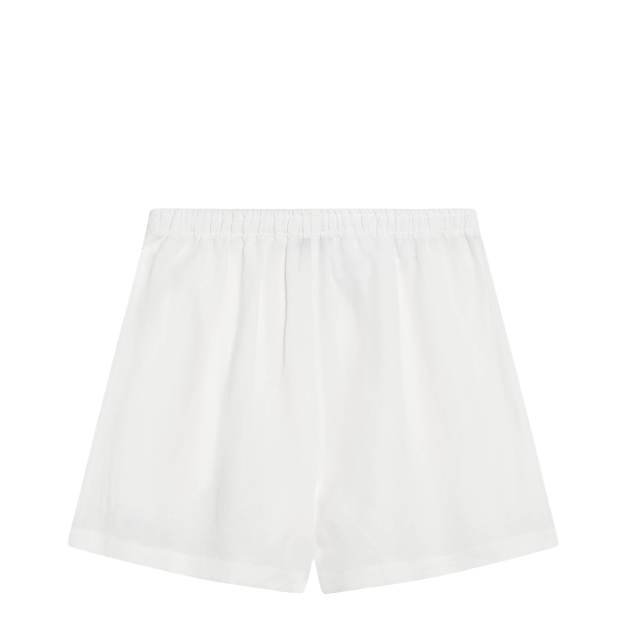 MAYFEYR - Prada - White Embroidered Linen Shorts - P248KROOO122GF0009