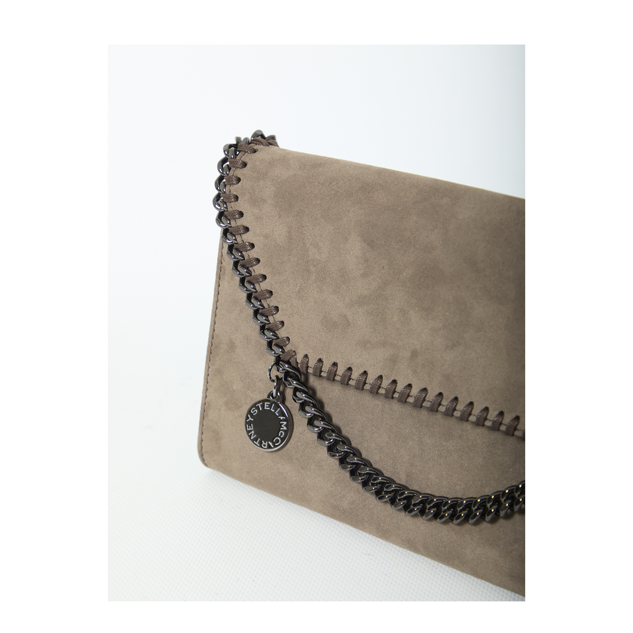 MAYFEYR - Stella Mccartney - Falabella Alter Suede Crossbody Wallet - 581238WP05432822