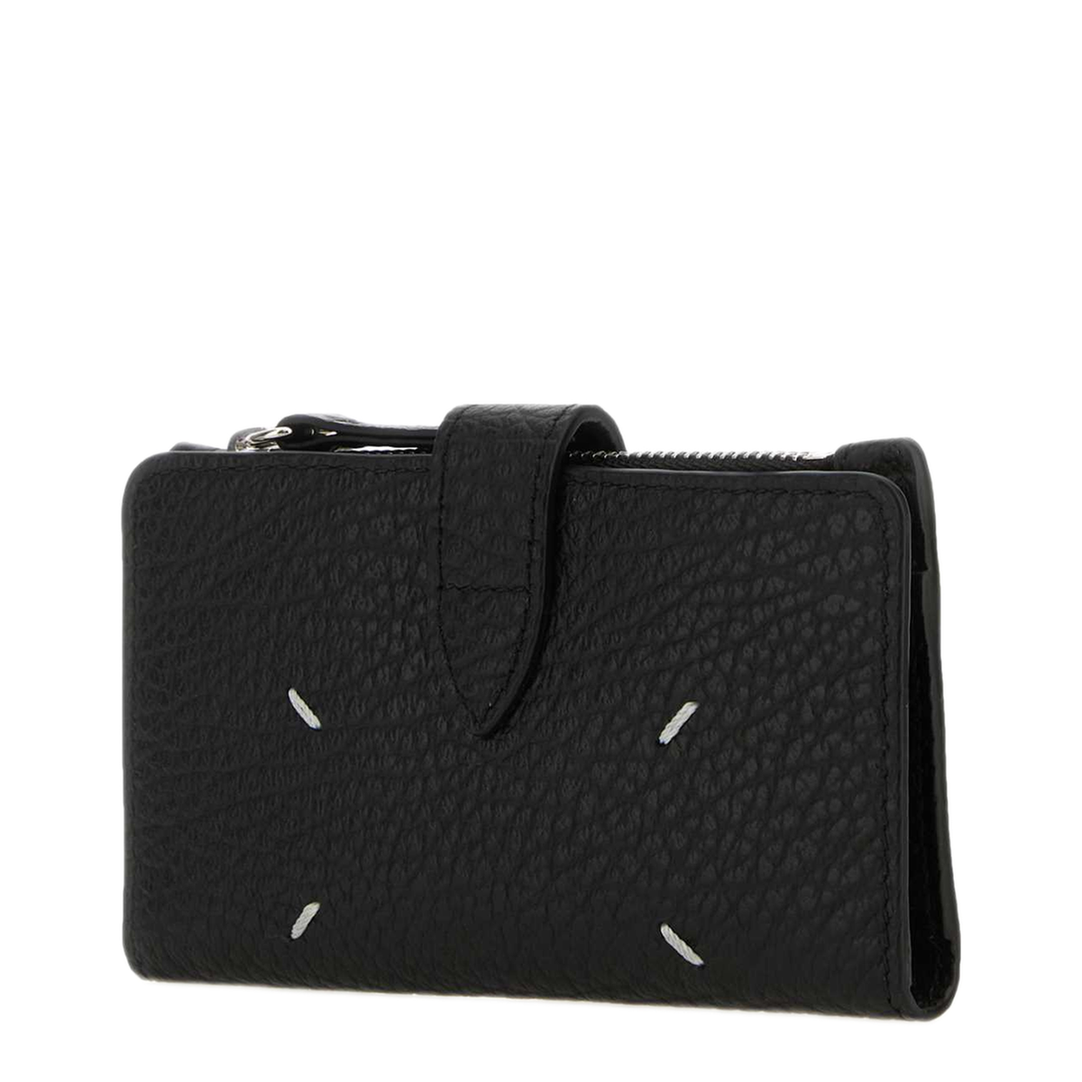 Black Leather Card Holder Clip 2