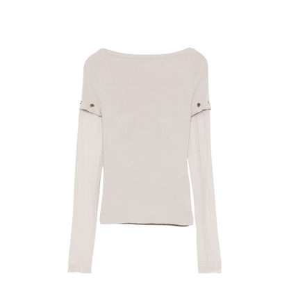 Layered Crewneck Sweater