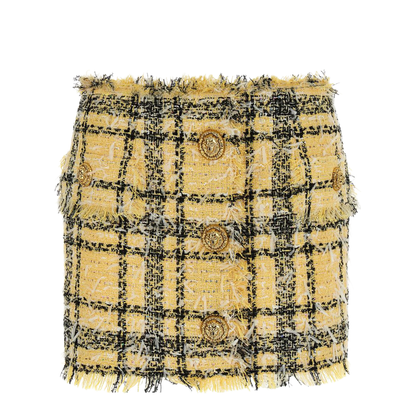 Lurex Tweed Skirt