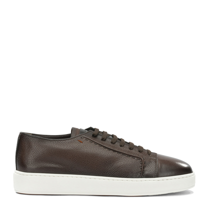 MAYFEYR - Santoni - Low Top Leather Sneakers - MBCD22223BARKEVRT50T50