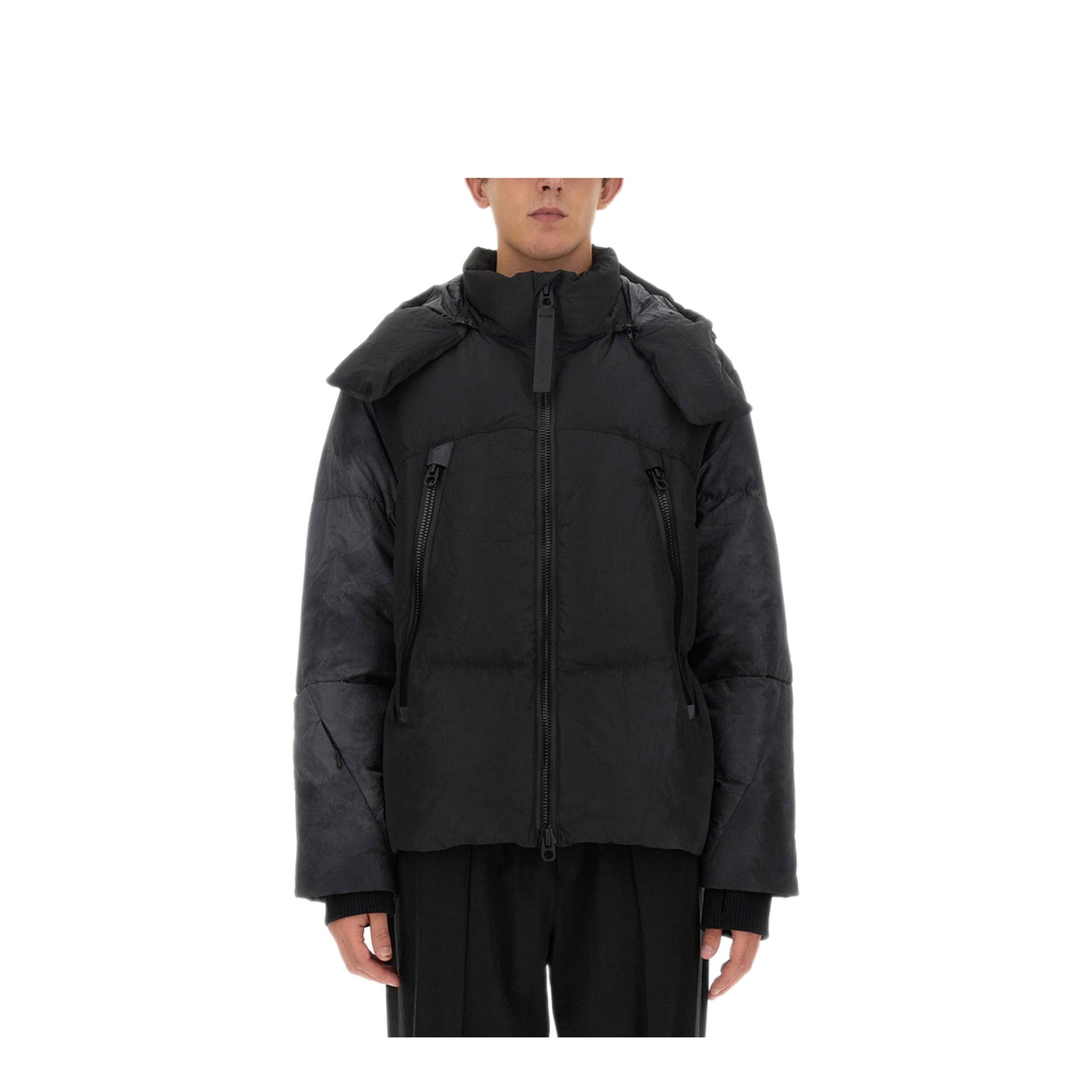 MAYFEYR - JG1 - Jacket With Zip - JGM01PSHADOWBLACK