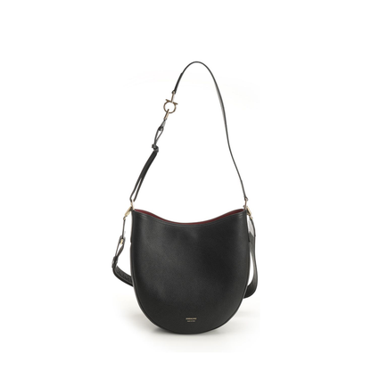 North-South Shoulder Bag in Black