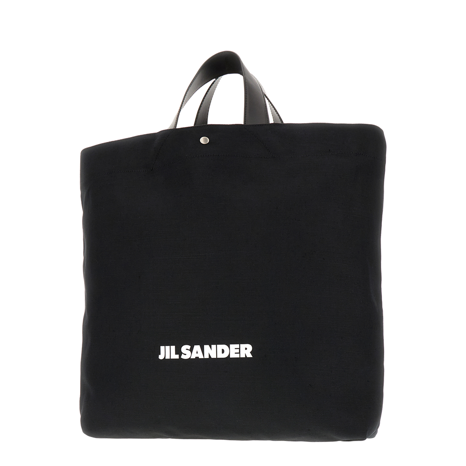 Black Canvas Shopping Bag