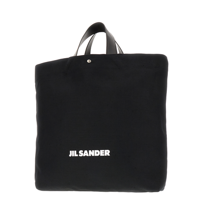 Black Canvas Shopping Bag