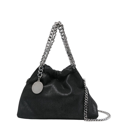 Falabella Mini Polyester Crossbody Bag - Black