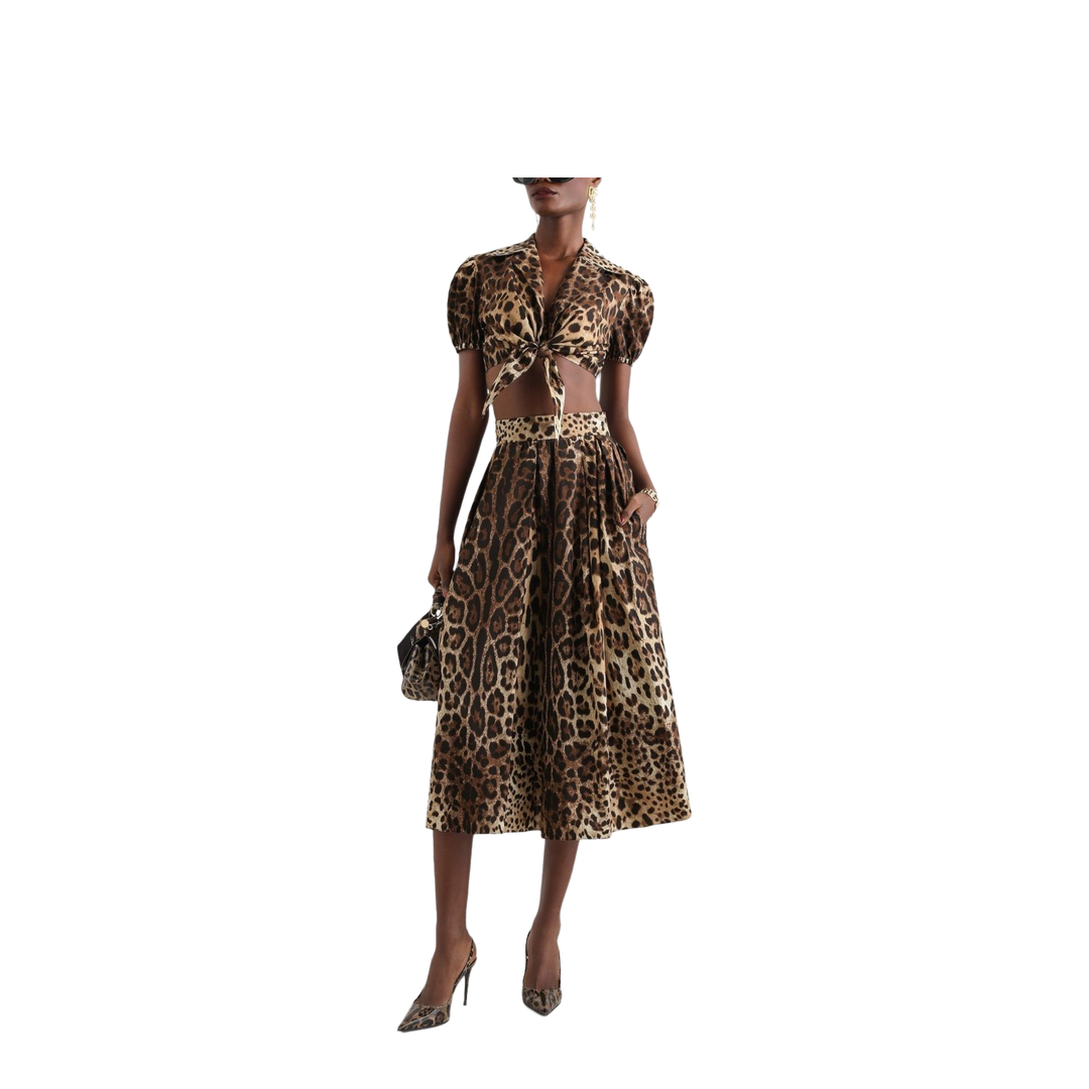 MAYFEYR - Dolce & Gabbana - Shirts Leopard Print - F5T66THS5E3HY13M