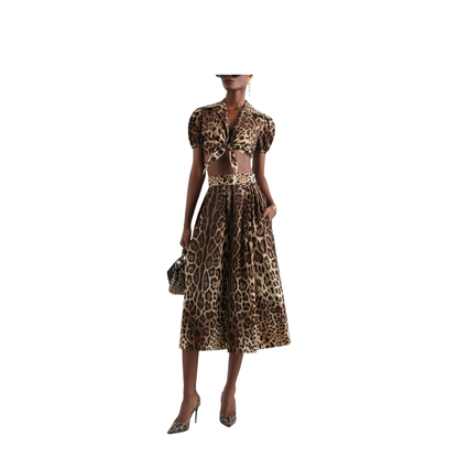 MAYFEYR - Dolce & Gabbana - Shirts Leopard Print - F5T66THS5E3HY13M