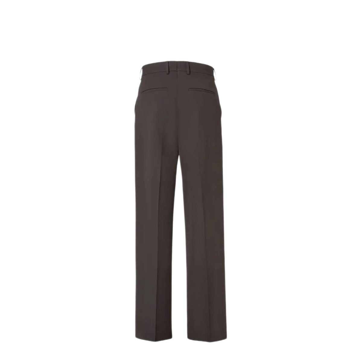Brown wool trousers