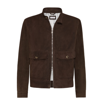 Suede Leather Jacket