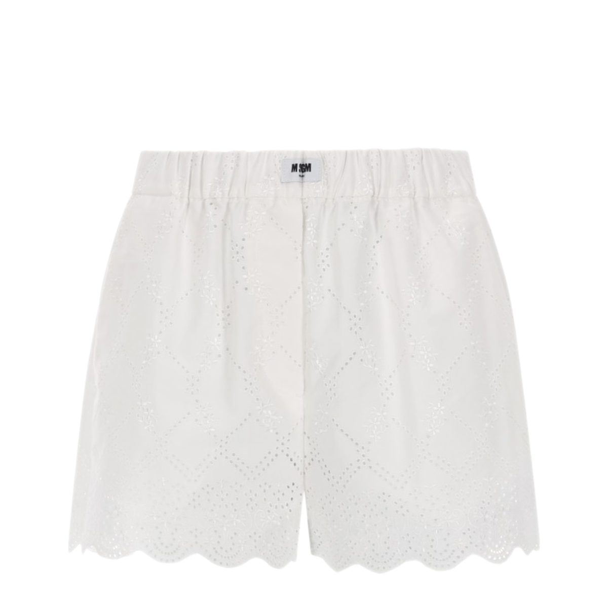 MAYFEYR - MSGM - Shorts With Perforated Motif - 4041MDB0926712202