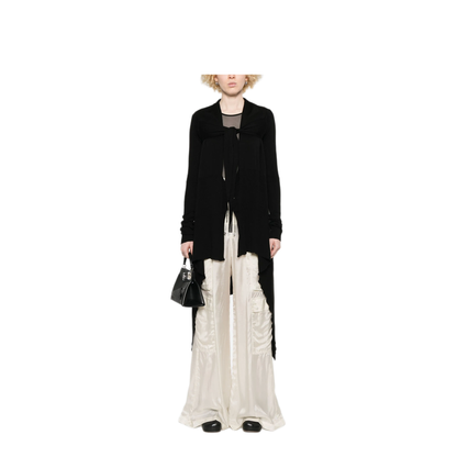 MAYFEYR - Rick Owens - Ribbed Knit Long Sleeve Wrap - RP01E7643M09