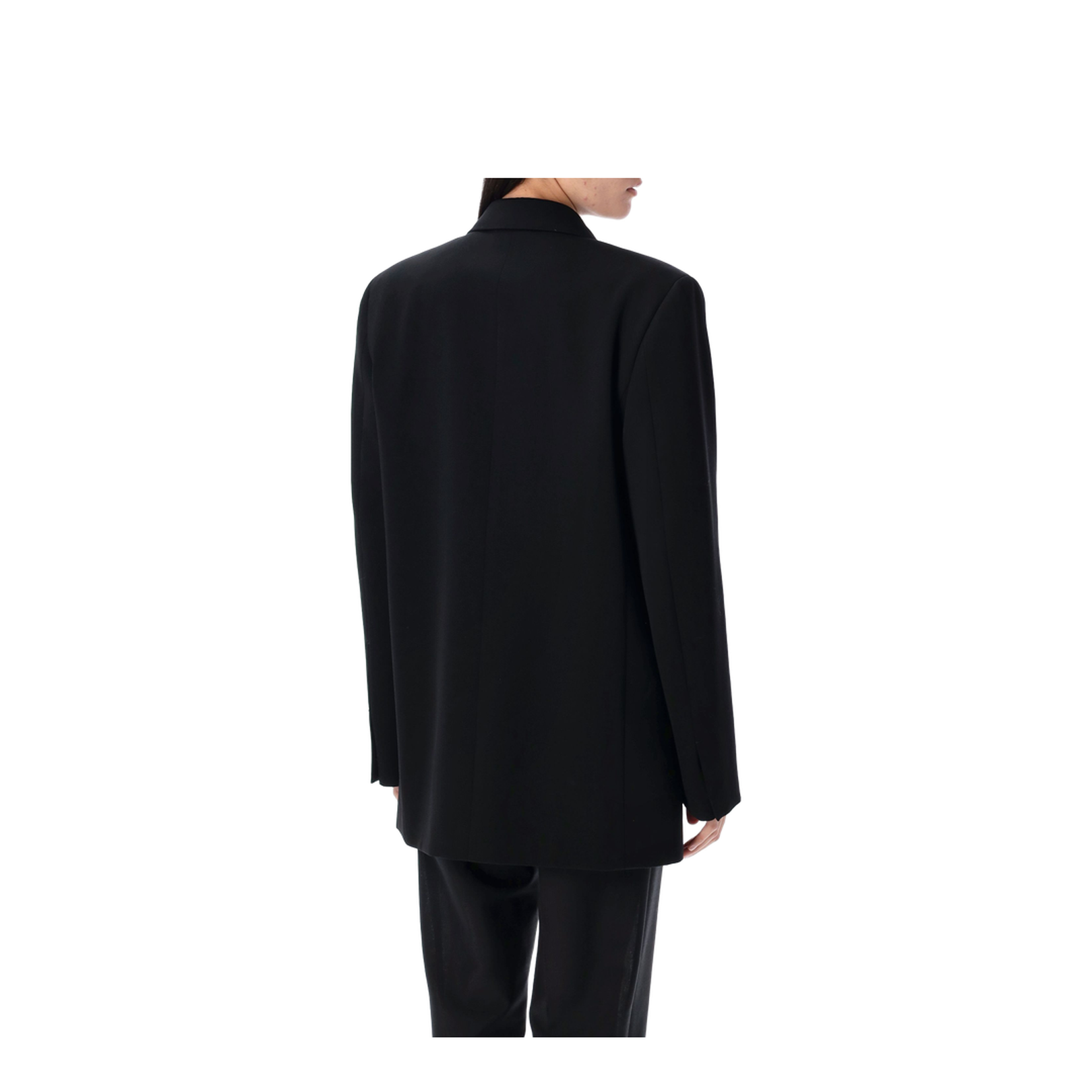 Compact Wool Grain De Poudre Blazer