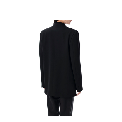 Compact Wool Grain De Poudre Blazer