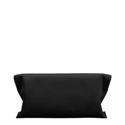 Trompette Clutch Satin Black