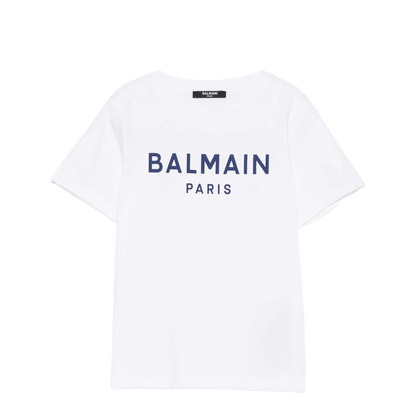 MAYFEYR - Balmain - Crew Neck T Shirt - BY8R11Z3672100BL