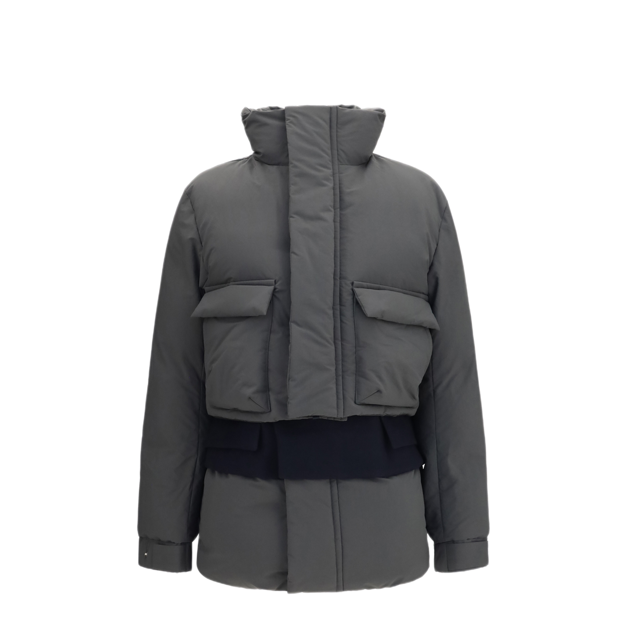 MAYFEYR - Sacai - Double Padded Jacket With Zip Closure - 2608664505