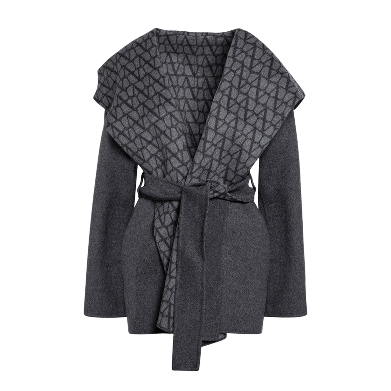 Grey Toile Iconographe Double Coat