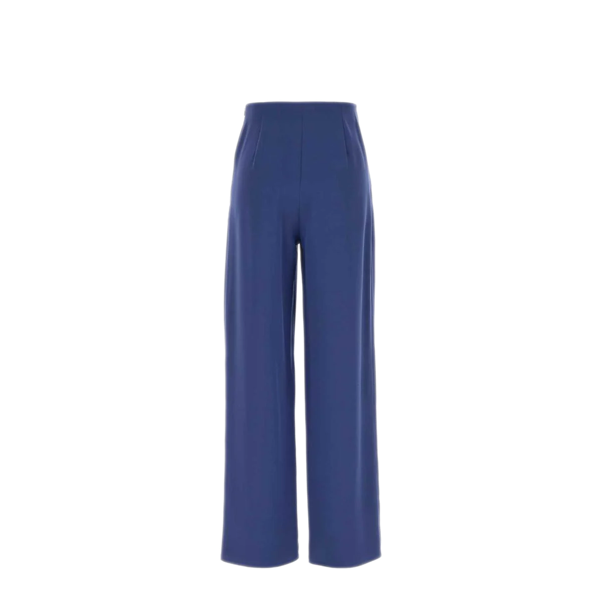 MAYFEYR - Max Mara - Blue Stretch Satin Palude Palazzo Pant - 2611131018600053