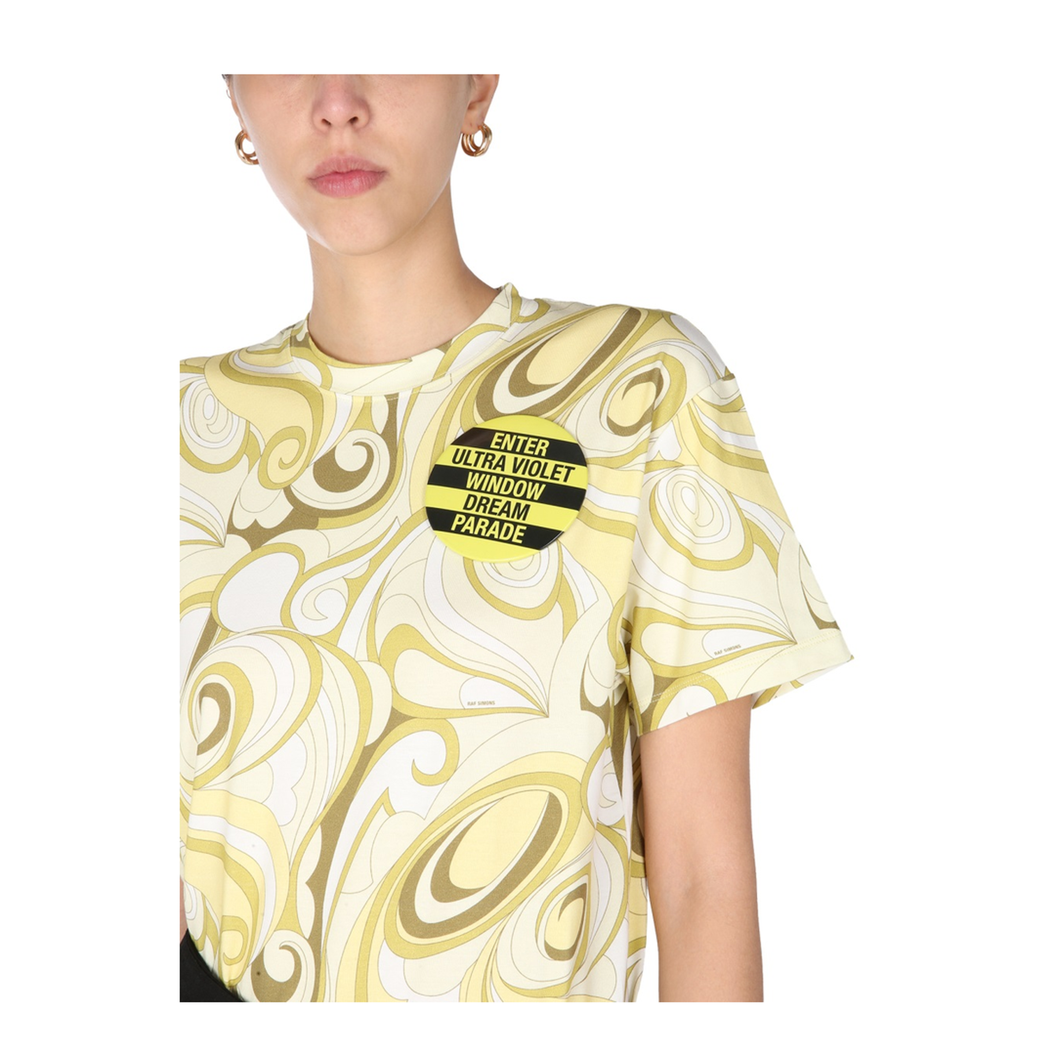 MAYFEYR - RAF SIMONS - Crew Neck T Shirt - 211W105190071500