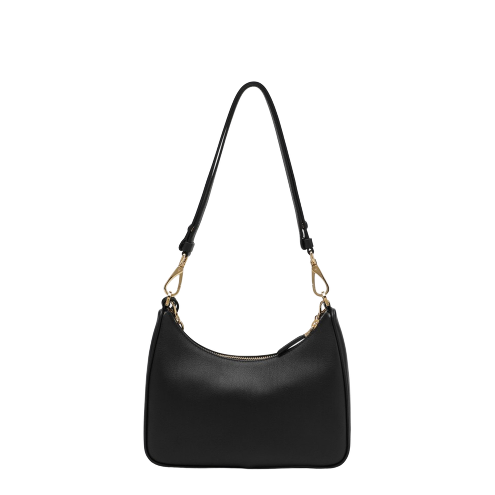 Adjustable Top Handle Bag with Removable Chain Shoulder Strap and Zipper Closure