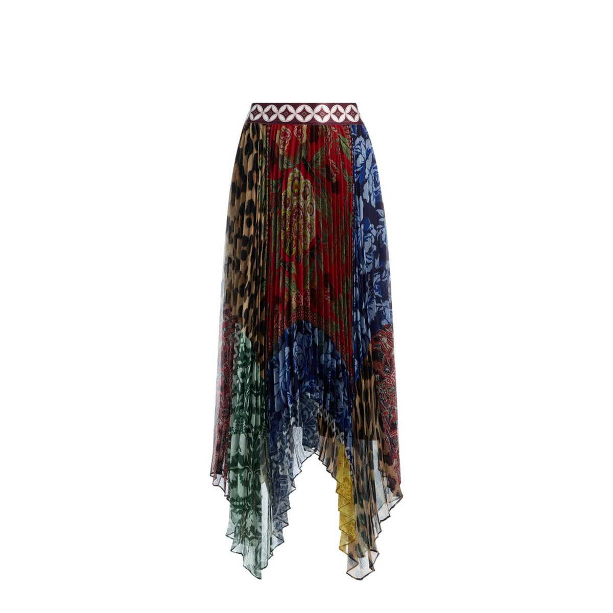 MAYFEYR - Alice + Olivia - Black Fully Pleated Midi Skirt - CC608P55304A949