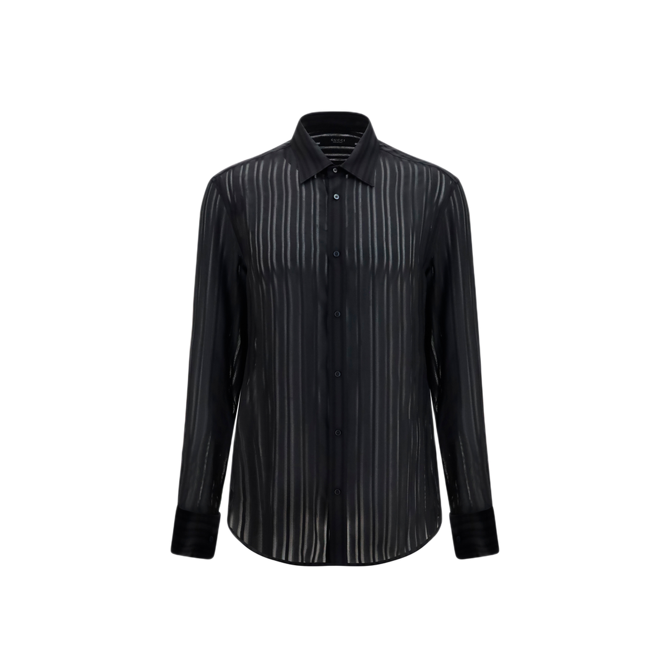 MAYFEYR - Gucci - Striped Silk Gauze Shirt - 865801ZAU2C1000