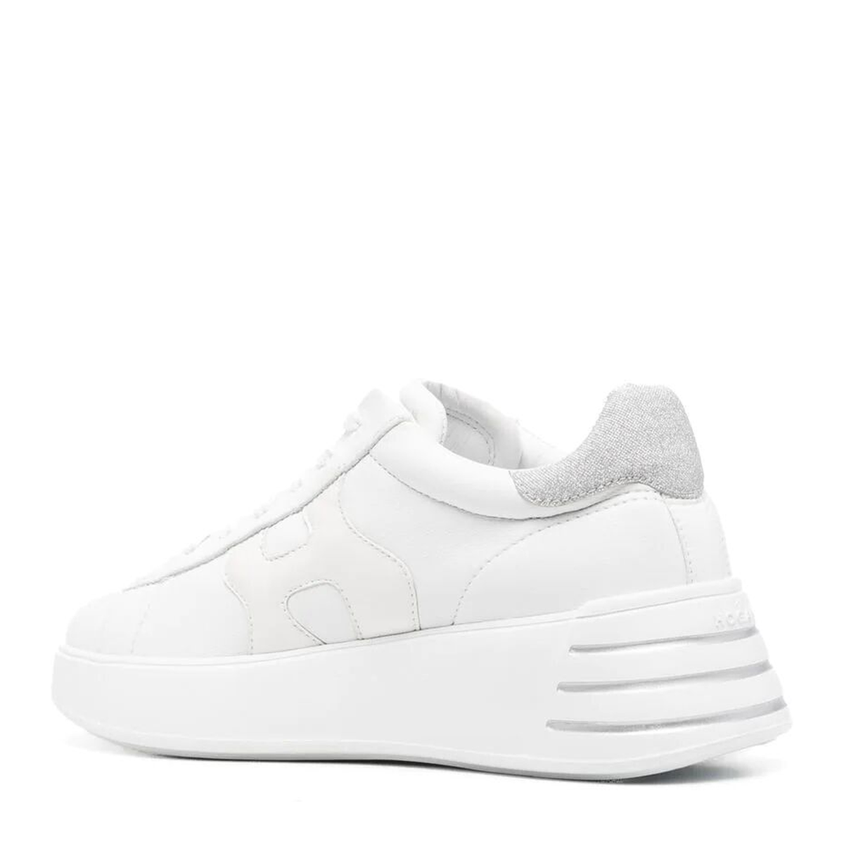 Sneakers Rebel White Silver